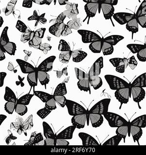 Ein modernes abstraktes Kunstgemälde. Stock Vektor