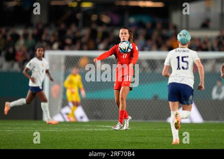 August 01 2023: Pinto Tatiana (Portugal) kontrolliert den Ball während eines Spiels, AT, . Kim Price/CSM Stockfoto