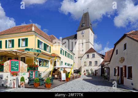 Wallfahrtskirche in Maria Laach am Jauerling, Waldviertel, Niederoesterreich, Oesterreich - Pilgerkirche in Maria Laach am Jauerling, Waldviertel Stockfoto