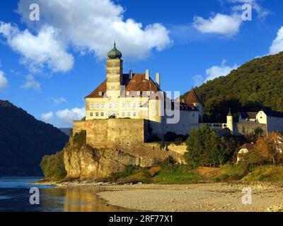 Schloss Schönbühellauf, Österreich, Niederösterreich, Wachau, Schönbühellauf Stockfoto