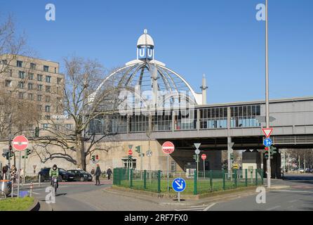 U-Bahnhof Nollendorfplatz, Schöneberg, Tempelhof-Schöneberg, Berlin, Deutschland Stockfoto