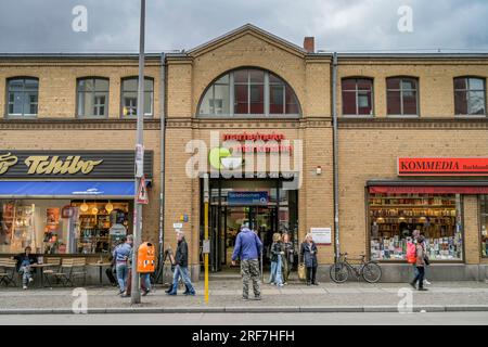 Marheineke Markthalle, Marheineke-Platz, Bergmannstraße, Kreuzberg, Berlin, Deutschland *** Lokale Bildunterschrift *** , Berlin, Deutschland Stockfoto