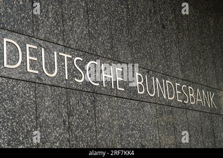 Filiale Deutsche Bundesbank, Willy-Brandt-Straße, Hamburg, Deutschland Stockfoto