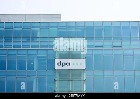 Deutsche Presseagentur dpa, X8 Bürogebäude, Rudi-Dutschke-Straße, Markgrafenstraße, Kreuzberg, Friedrichshain-Kreuzberg, Berlin, Deutschland *** Lokal Stockfoto