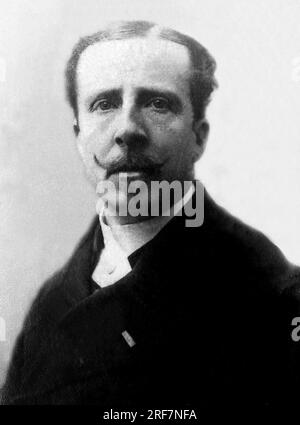 Portrait de Paul Deroulede (1846-1914), ecrivain, Poete et homme politique francais. Stockfoto