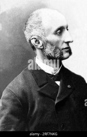 Portrait de Jules Meline (1838-1925) homme politique francais. Stockfoto