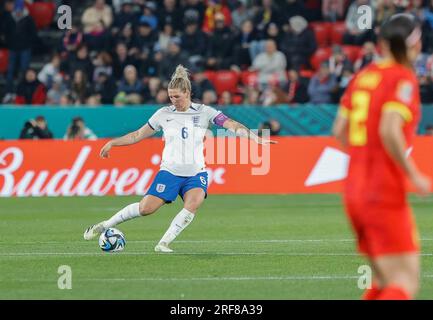 Adelaide/Tarntanya, Australien, 1. August 2023, FIFA Women's World Cup (Gruppe D - Spiel Nr. 39) England gegen China, englischer Mannschaftskapitän, Millie BRIGHT Credit: Mark Willoughby/Alamy Live News Stockfoto