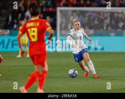 Adelaide/Tarntanya, Australien, 1. August 2023, FIFA Women's World Cup (Gruppe D - Spiel #39) England gegen China, Alex GREENWOOD Kredit: Mark Willoughby/Alamy Live News Stockfoto