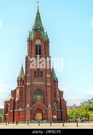 Johanneskirche im Cíty-Zentrum von Bergen, Norwegen Stockfoto