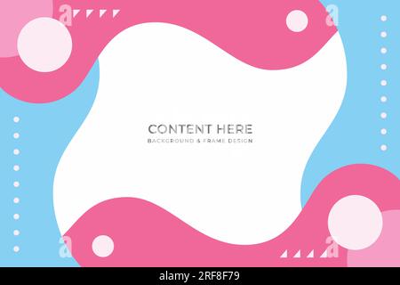 Gestaltungshintergrund Grafikvorlage, Vektorillustration Stock Vektor