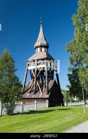 Kirche in Vemdalen, Gemeinde Härjedalen, Kreis Jämtland, Schweden Stockfoto