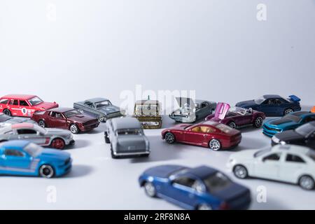 Hot-Wheels-Autos Stockfoto