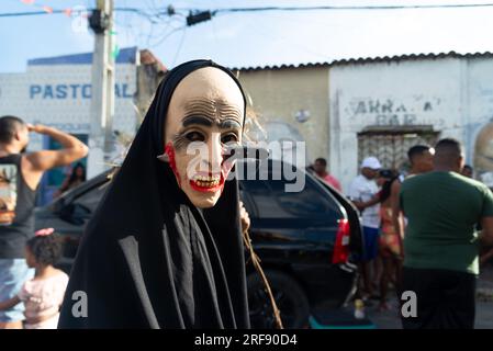 Santo Amaro, Bahia, Brasilien - 23. Juli 2023: Stockfoto