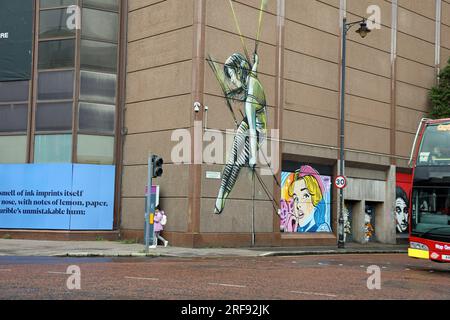 Donegall Street in Belfast Stockfoto