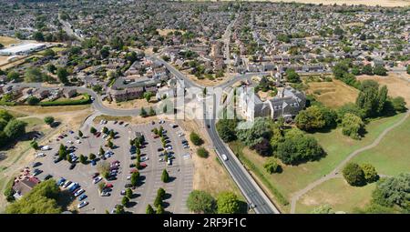 St Neots ist eine Stadt im Huntingdonshire District in Cambridgeshire, England, etwa 50 Meilen nördlich von London und 18 Meilen westlich von Cambridge Stockfoto