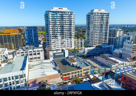 Bondi Junction in Sydney, NSW, Australien. Stockfoto