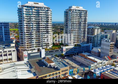 Bondi Junction in Sydney, NSW, Australien. Stockfoto