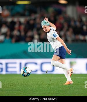 August 01 2023: Megan Rapinoe (USA) /n/ während eines Spiels, am, . Kim Price/CSM Stockfoto