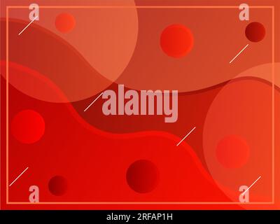 Roter abstrakter Gradienzhintergrund Stockfoto