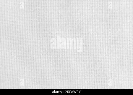 Texturhintergrund aus weißer Baumwolle. Textilstruktur, Stoffoberfläche, Weben aus Leinengewebe, Nahaufnahme, Hintergrund, Tapete. Stockfoto