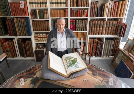 Bernard Shapero von Shapero Rare Books, New Bond Street, London, Großbritannien. 2. August 2023. Stockfoto