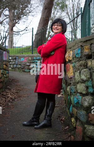 Portrait des Labour-Abgeordneten Thangam Debbonaire in Bristol, Großbritannien, wo sie Abgeordneter für Bristol West ist. Stockfoto