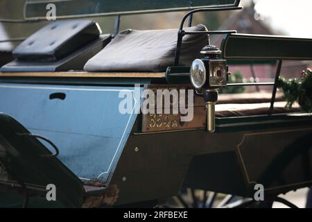 Laterne des Wagens Stockfoto