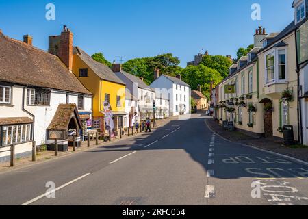 Der hohe Dunster, Somerset Stockfoto