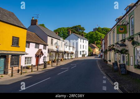 Der hohe Dunster, Somerset Stockfoto