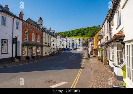 Der hohe Dunster, Somerset Stockfoto