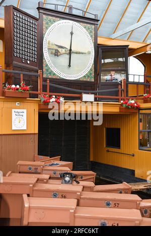 Broek op Langedijk, Niederlande. 14. Juli 2023. Die Gemüseauktion in Broek op Langedijk. Hochwertiges Foto Stockfoto