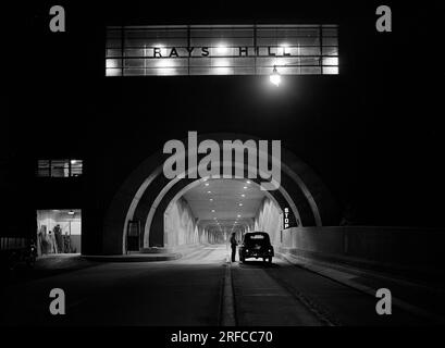 Tunnel, Pennsylvania Turnpike, Pennsylvania, USA, Arthur Rothstein, USA Office of war Information, Juli 1942 Stockfoto