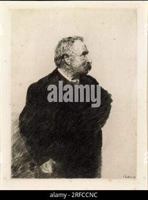 Ernest Rousseau 1887 von James Ensor Stockfoto