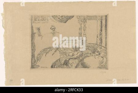 Wollust 1888 von James Ensor Stockfoto