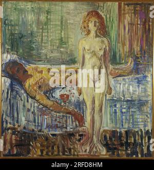 Der Tod von Marat 1907 von Edvard Munch Stockfoto