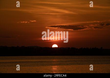 siargao Cloud 9 Strand philippinen Stockfoto