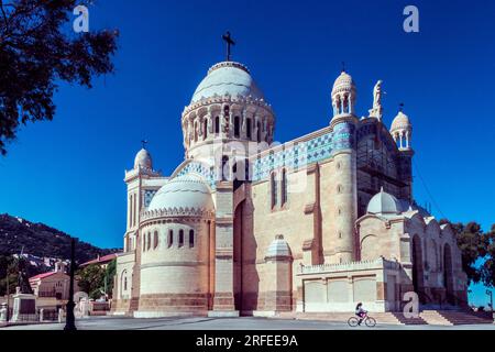 basilique notre-dame d'afrique Bologhine, algier algerien Stockfoto