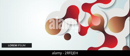 Kommunikationsnetzwerk. Abstrakter geometrischer Hintergrund. Soziales Netzwerk. Business-Design. Polygonvektorkonzept Netzwerkverbindung und DNA-Atom Stock Vektor