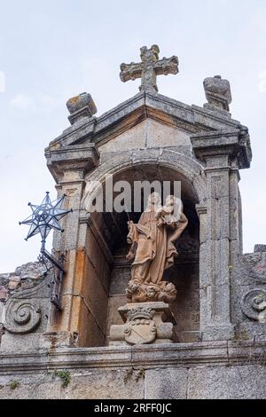 Spanien, Extremadura, Caceres, Altstadt von Caceres, die zum UNESCO-Weltkulturerbe gehört, Sternbogen Stockfoto