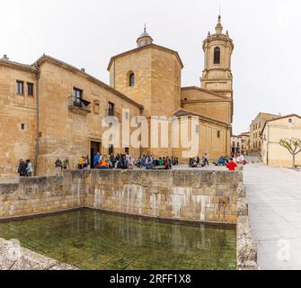 Spanien, Kastilien und Leon, Santo Domingo de Silos, Abtei Santo Domingo de Silos Stockfoto