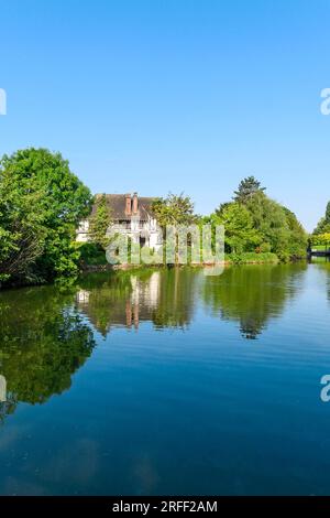 Frankreich, Departement Val d'Oise, Region Plaine Vallée, Enghien-les-Bains Stockfoto