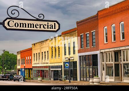 Usa, Mississippi, Yazoo City Stockfoto