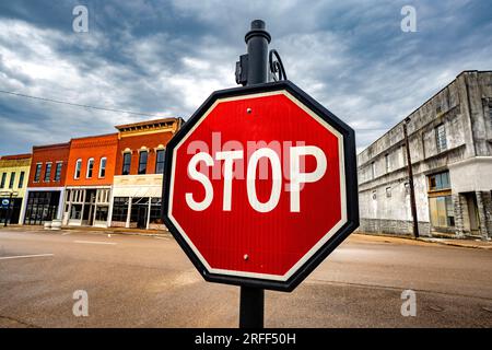 Usa, Mississippi, Yazoo City Stockfoto