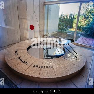 Alexander Calder/Fuente de Mercurio, 1937. Fundació Joan Miró. Stockfoto