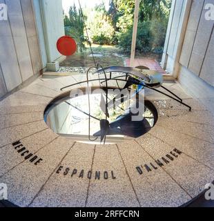 Alexander Calder/Fuente de Mercurio, 1937. Fundació Joan Miró. Stockfoto