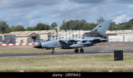 Tornado der Deutschen Luftwaffe bei der Royal International Air Tattoo Stockfoto