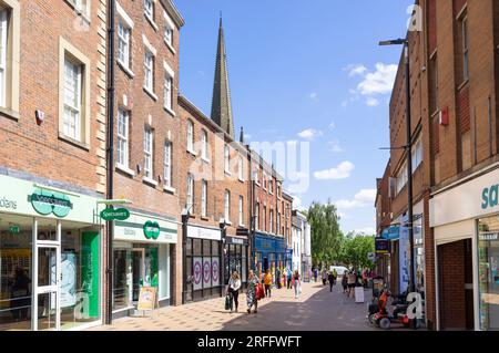 Wakefield Westgate Einkaufsstraße im Stadtzentrum von Wakefield Wakefield West Yorkshire England GB Europa Stockfoto