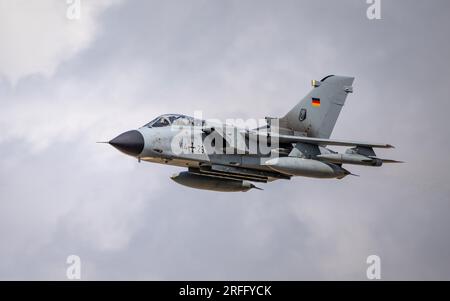 Tornado der Deutschen Luftwaffe bei der Royal International Air Tattoo Stockfoto
