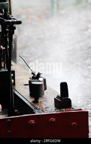 "Fernilee" auf dem Schuppen bei Felin Fawr. Stockfoto
