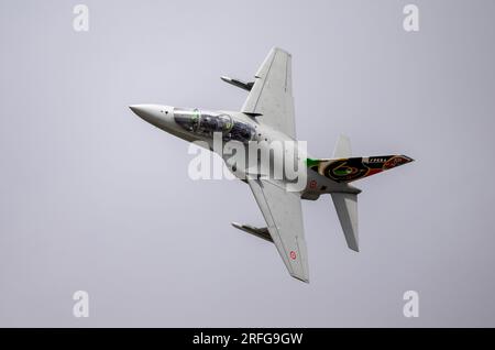 Italin Air Force T-346A Master Advanced Jet Trainer beim Royal International Air Tattoo Stockfoto